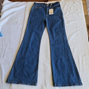 Hammer Flared Jeans  High Rise Bell Bottom  Festival SZ 11